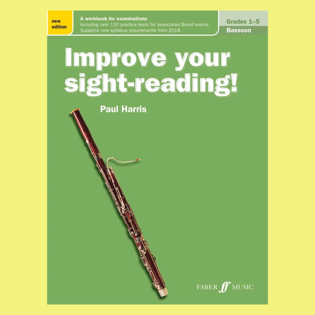 Improve Your Sight Reading - Bassoon Grades 1-5 Book (New Edition)