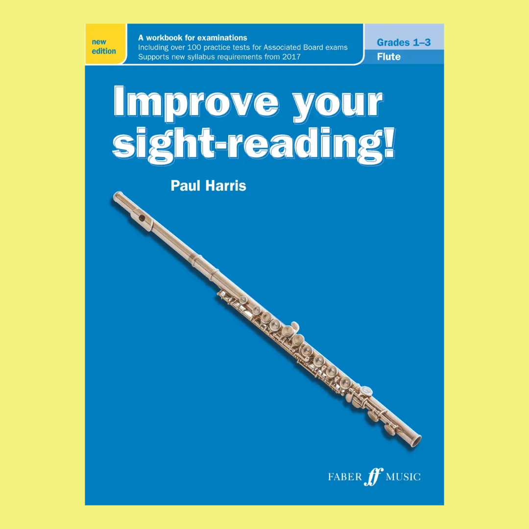 Improve Your Sight Reading - Flute Grades 1-3 Book (New Edition)