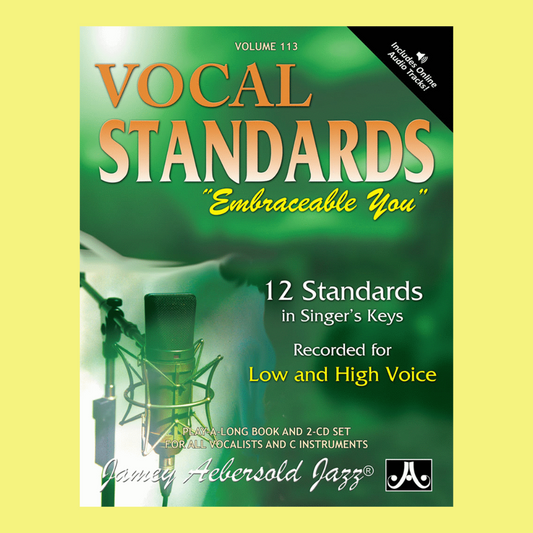 Vocal Standards Embraceable You - Volume 113 Book/2 Cds