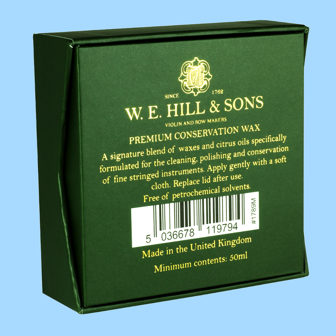 W.E. Hill & Sons 1789M Premium Conservation Wax (50ml Tin)