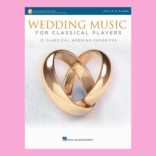 Wedding Music For Classical Players - Cello with Piano Accompaniment Book/Ola