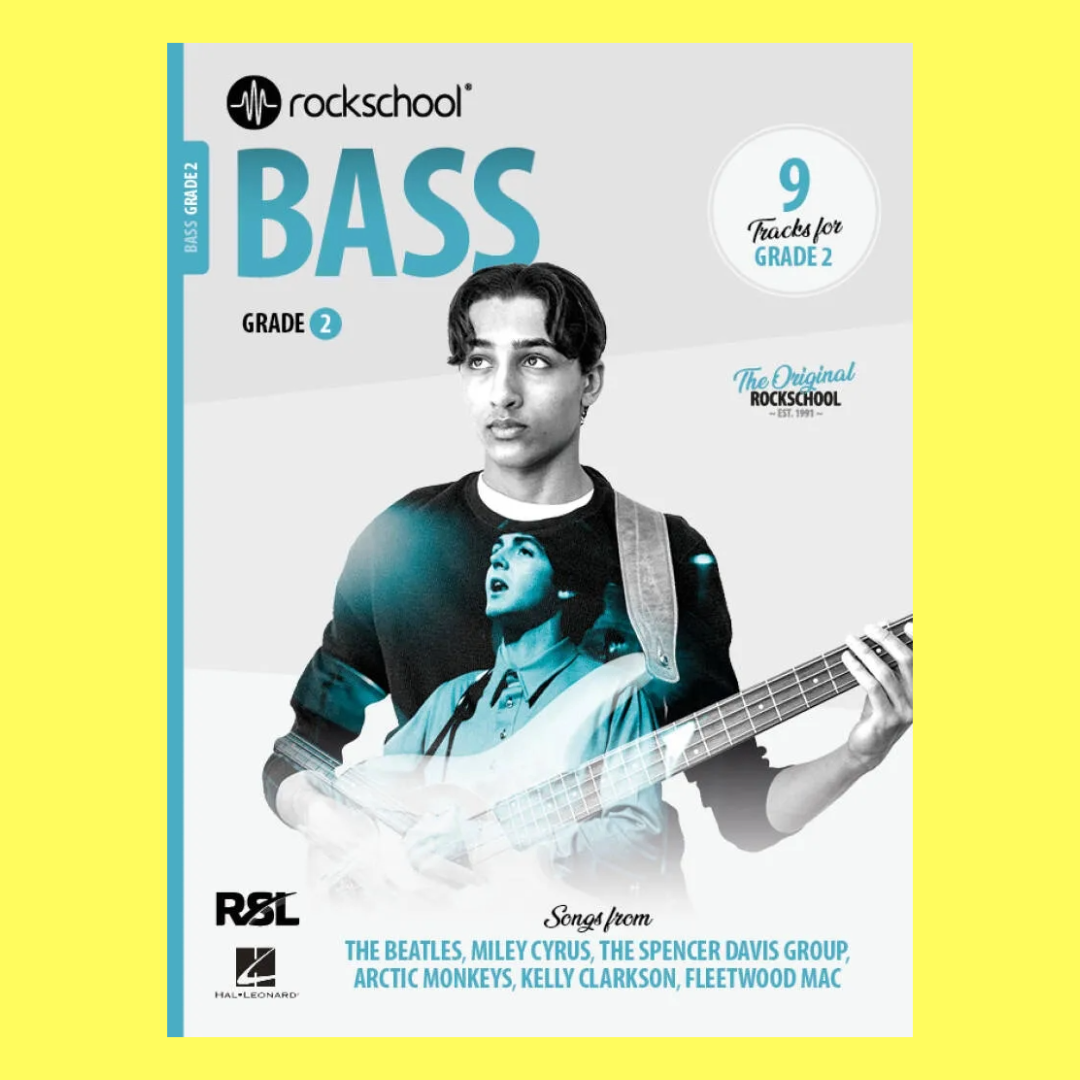 Rockschool Bass Grade 2 Book (2024+) New Edition