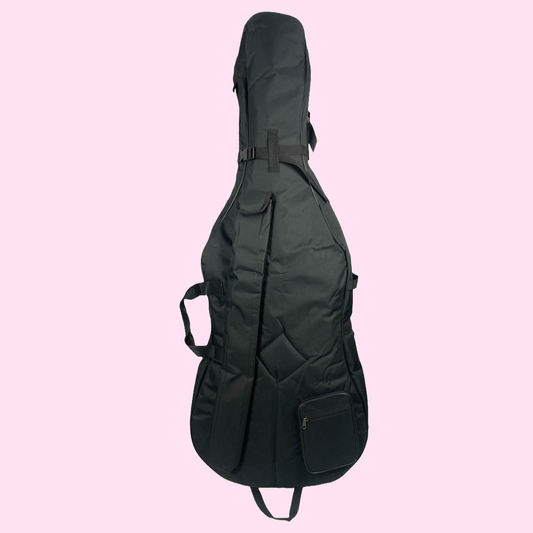 Hidersine Black Cello Padded Bag - 4/4 Size