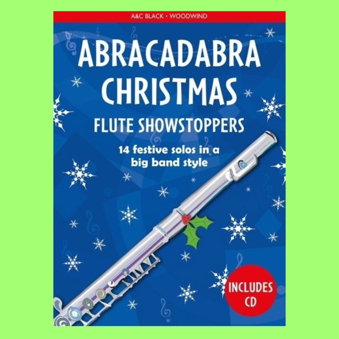 Abracadabra Christmas Flute Showstoppers Book and Cd