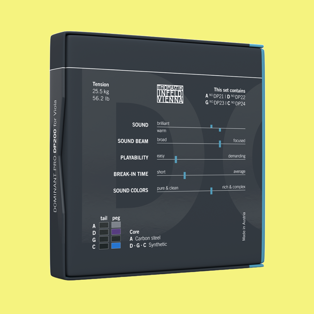 Thomastik DP200 Dominant Pro - Viola String Set 4/4