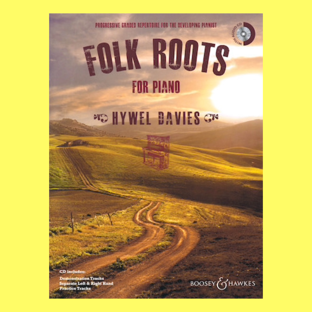 Folk Roots For Piano Book/Cd