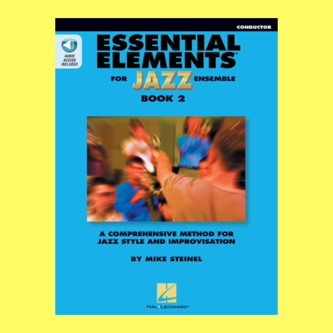 Essential Elements For Jazz Ensemble Conductor's Book 2