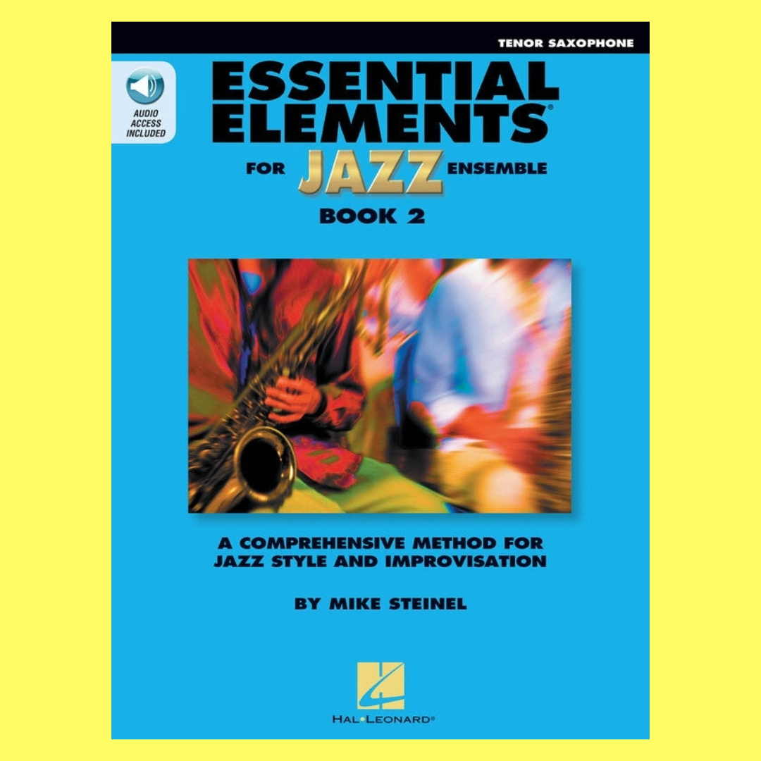 Essential Elements For Jazz Ensemble Tenor Saxophone - Book 2