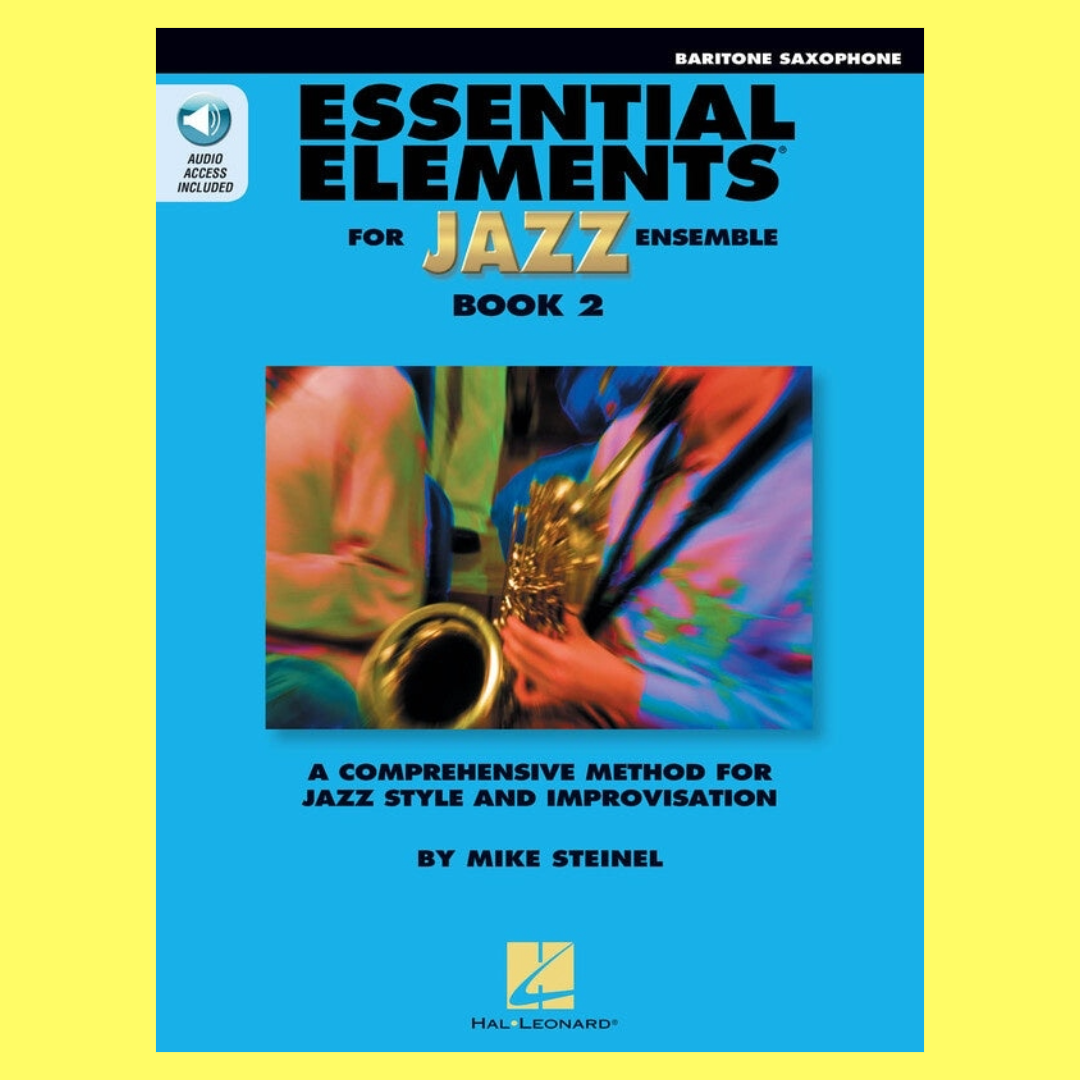 Essential Elements For Jazz Ensemble Baritone Saxophone - Book 2