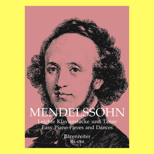 Mendelssohn - Easy Piano Pieces And Dances Urtext Book