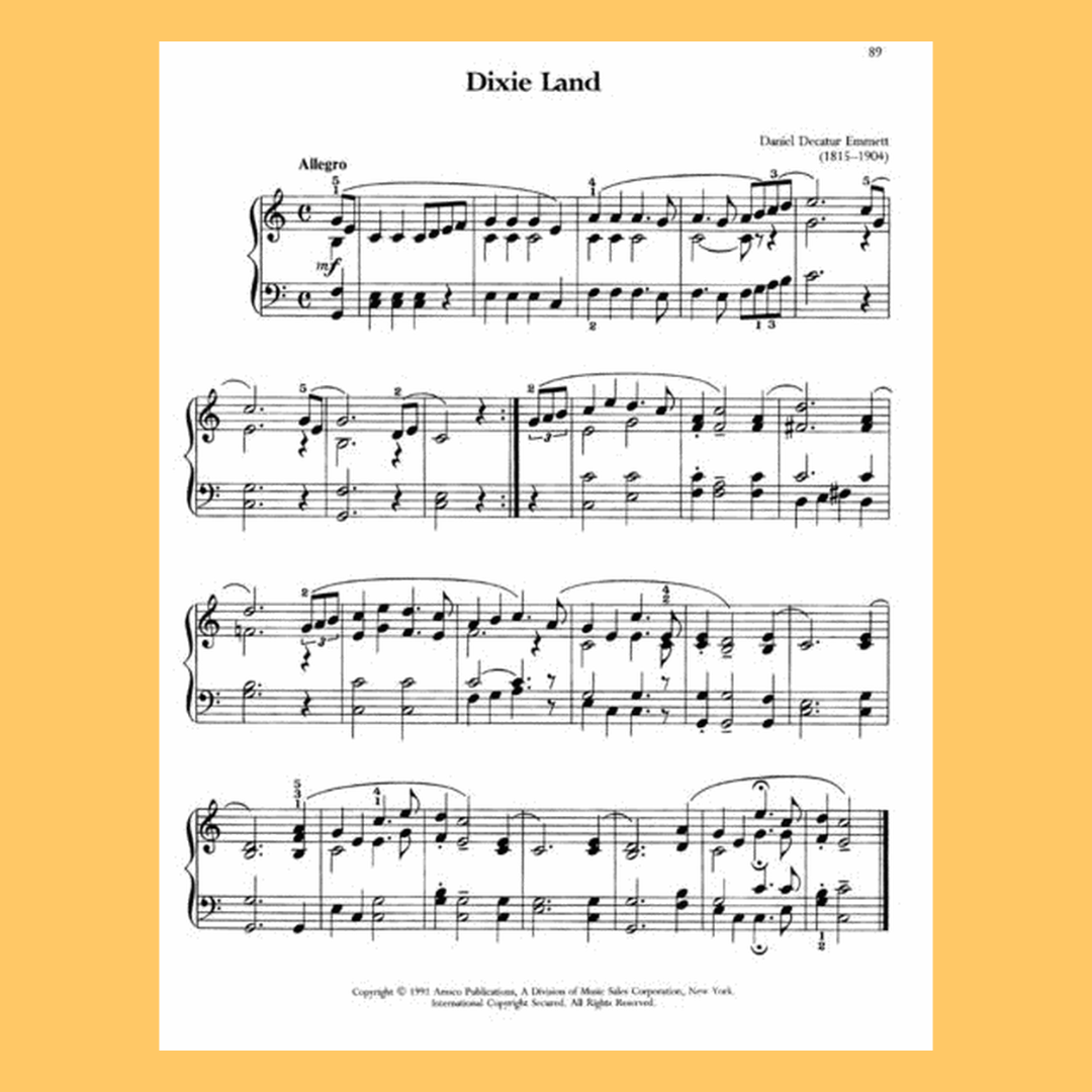 The Library Of Easy Piano Classics Spiral Bound Book