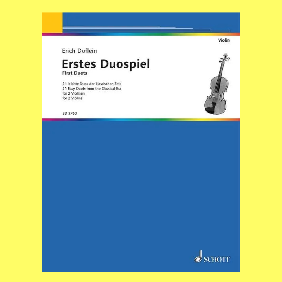 First Duets For Two Violins Book