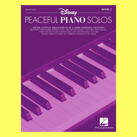 Disney Peaceful Piano Solos - Book 2