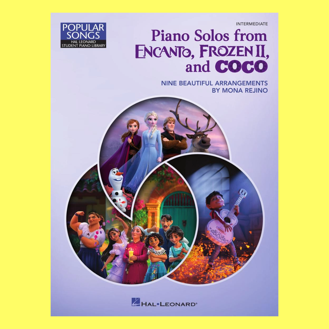 Piano Solos From Encanto Frozen II And Coco Songbook