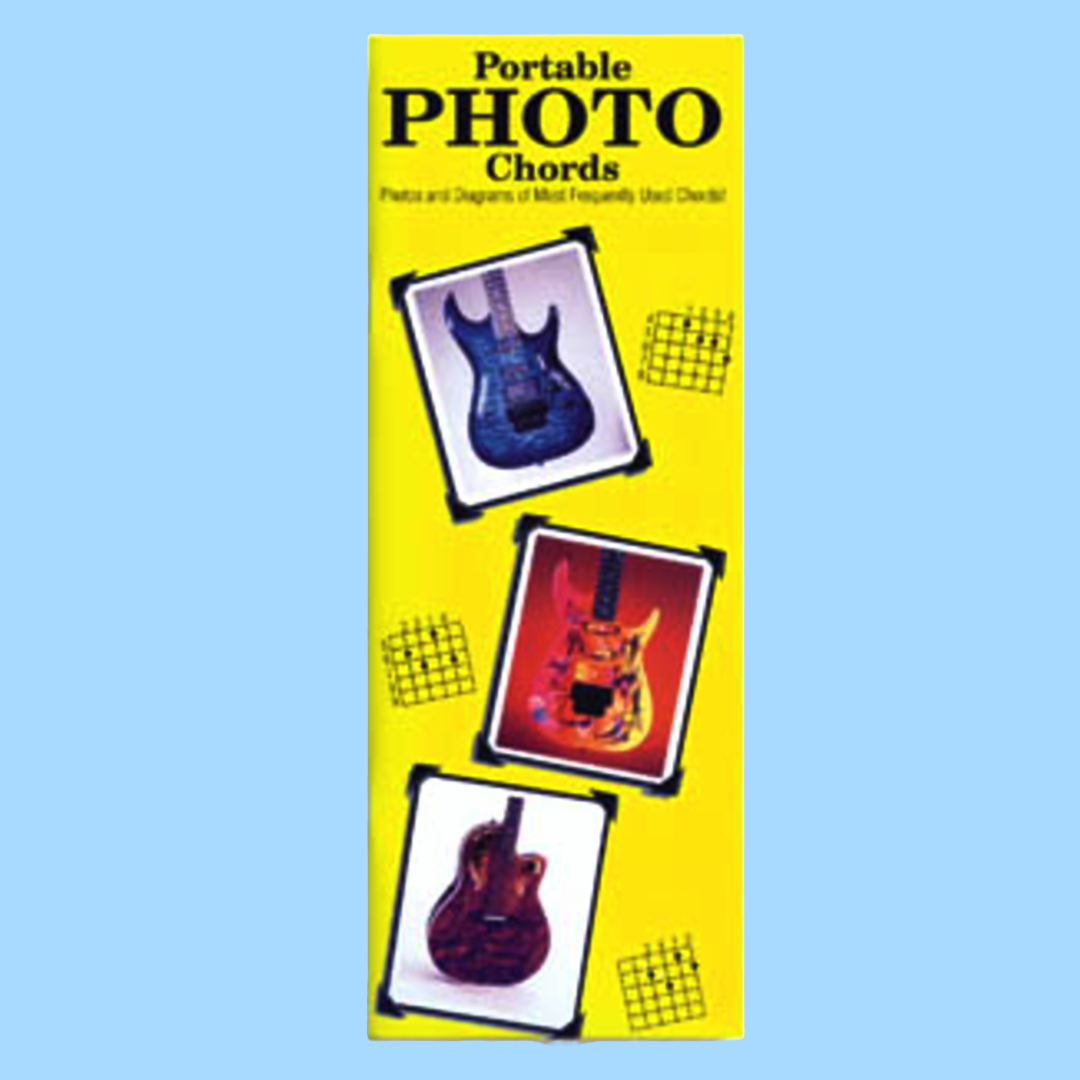 Portable Photo Guitar Chords Book