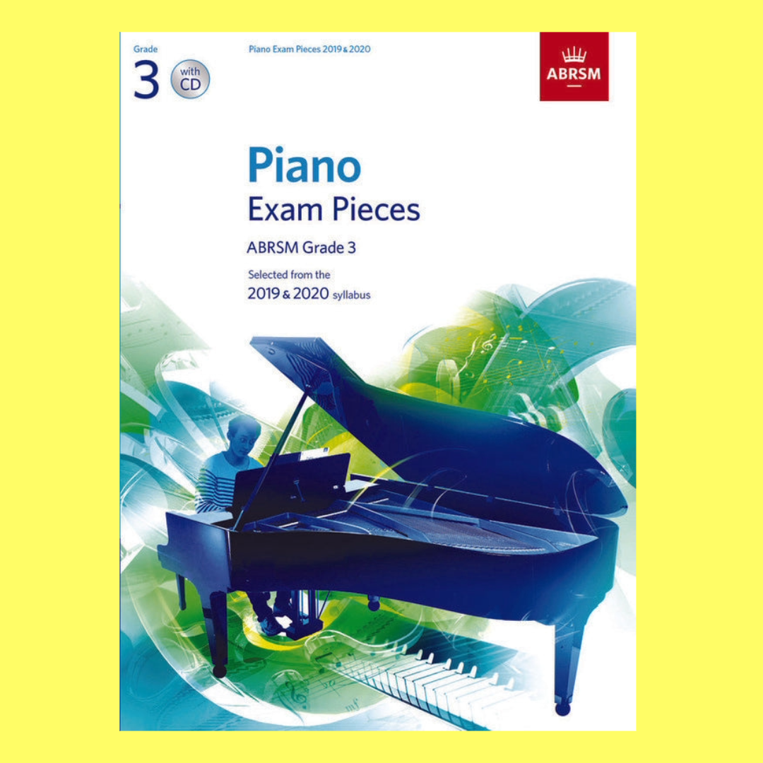 ABRSM Piano Exam Pieces Grade 3 Book/Cd (2019-2020)