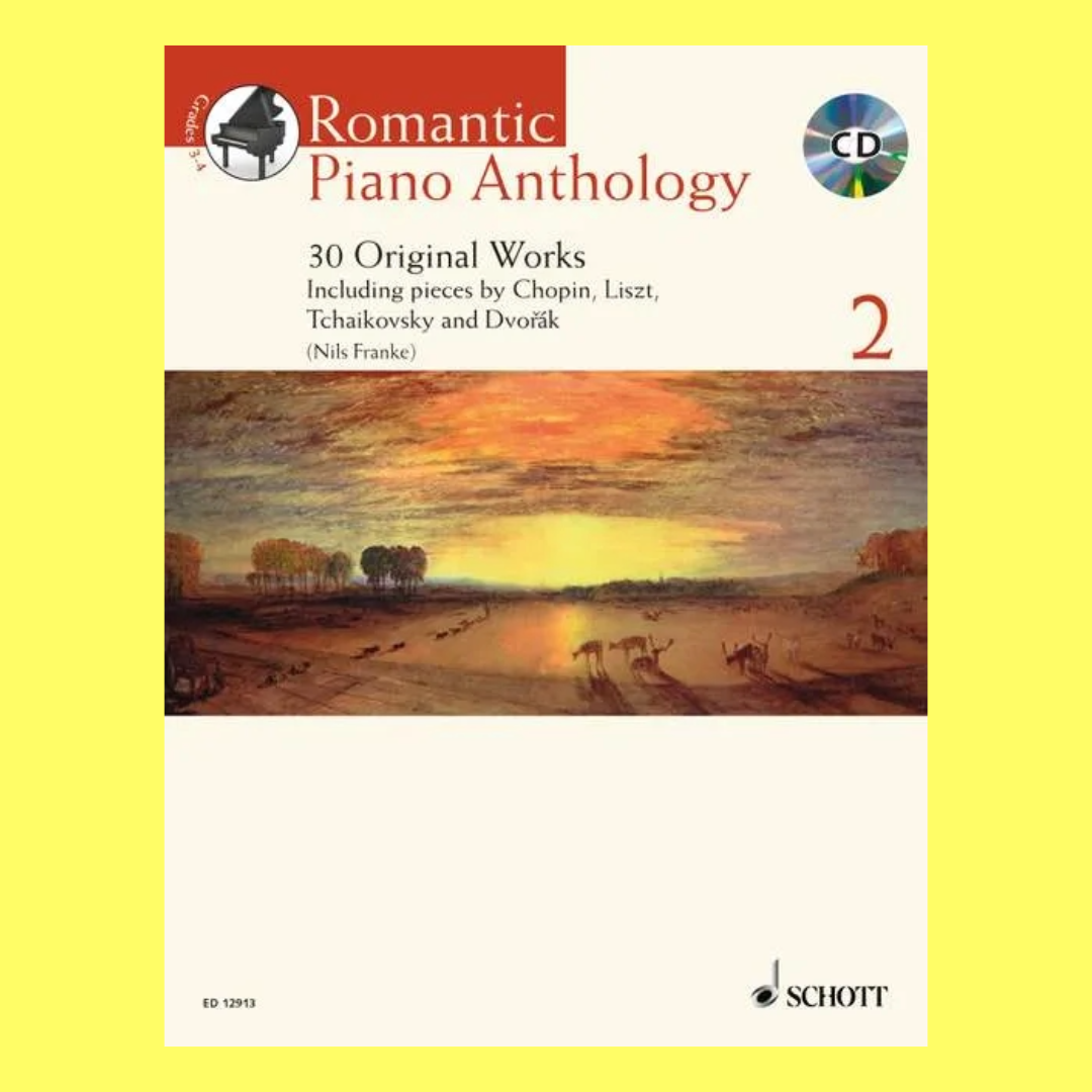 Romantic Piano Anthology Book 2 (Book/Cd)