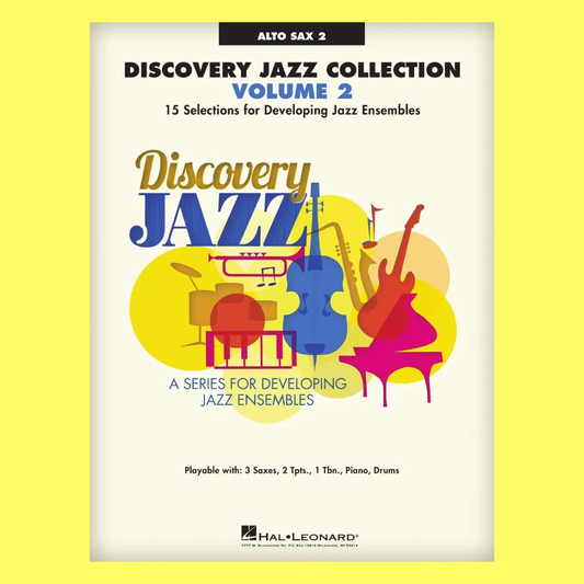 Discovery Jazz Collection Volume 2 Alto Saxophone Book