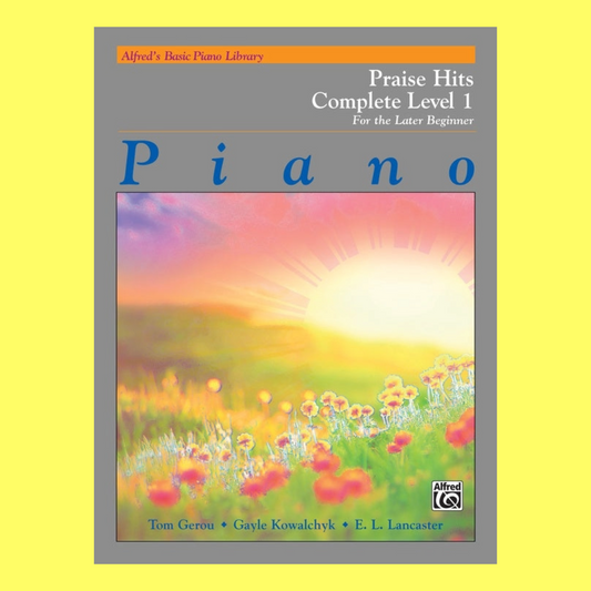 Alfred's Basic Piano Library - Praise Hits Complete Level 1 Book (1A/1B)