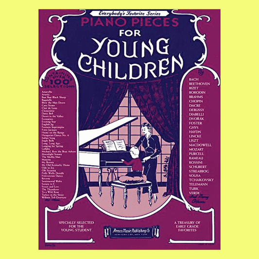 Piano Pieces For Young Children Book (100 Songs)