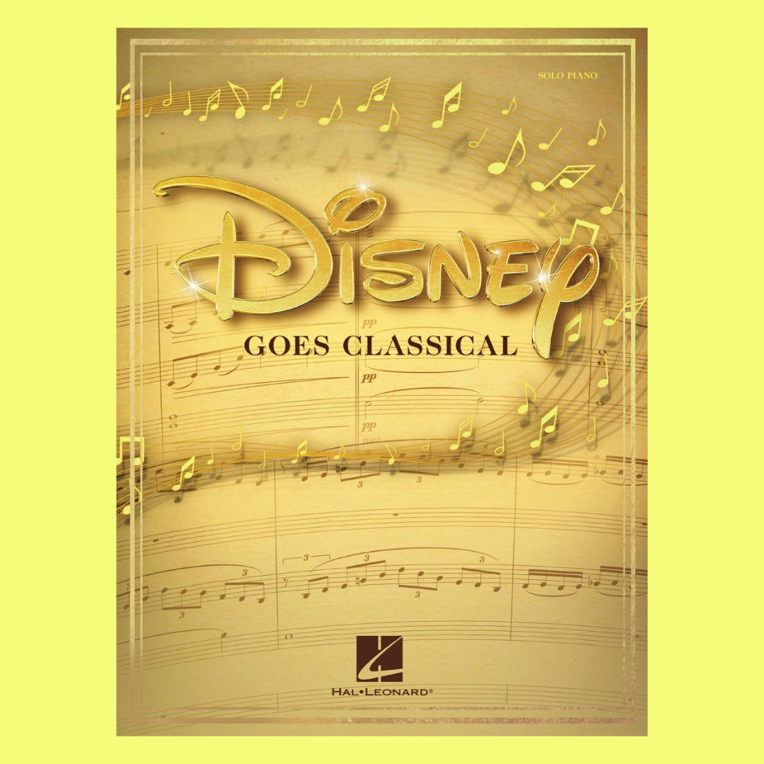 Disney Goes Classical Piano Solo Book