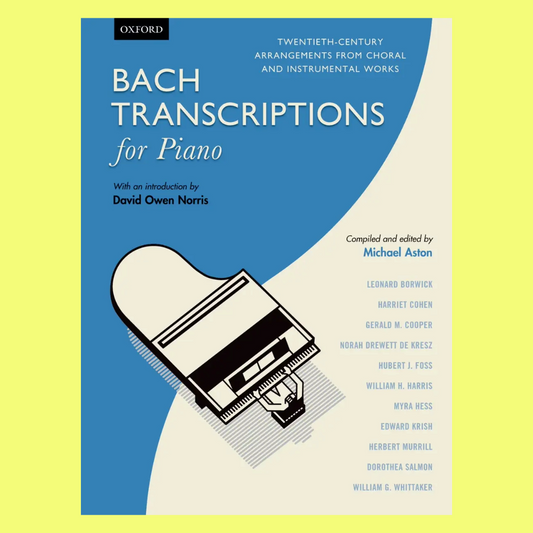 Bach Transcriptions For Piano Book