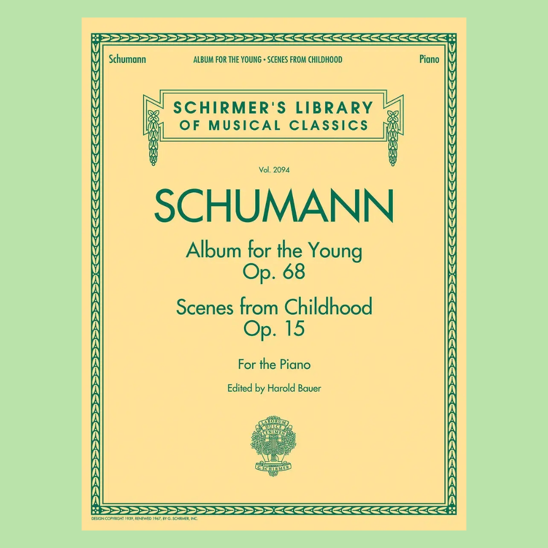 Schumann - Album For The Young/Scenes From Childhood Book