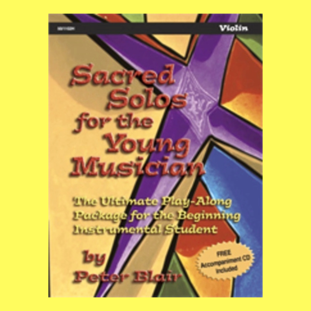 Sacred Solos For The Young Musician Violin Book