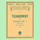 Tchaikovsky - Concerto No 1 Op 23, 2 Pianos 4 Hands Book