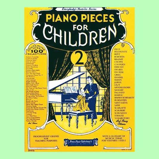 Piano Pieces For Children Volume 2 Book (100 Songs)