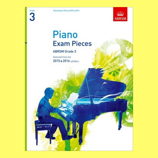 ABRSM Piano Exam Pieces - Grade 3 Book (2015-2016)