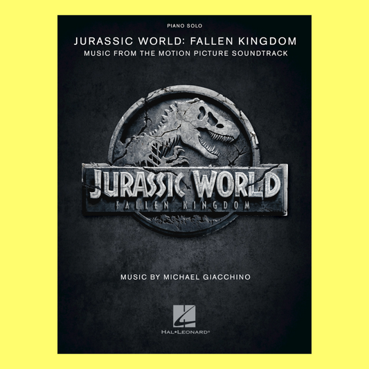 Jurassic World Fallen Kingdom Piano Solo Book