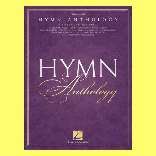 Hymn Anthology Piano Solo Book (60 Songs)