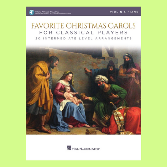 Favorite Christmas Carols Classical Players Violin with Piano Accompaniment Book/Ola