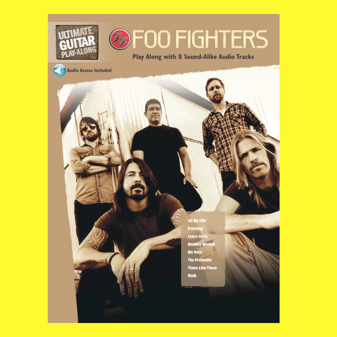 Foo Fighters Ultimate Guitar Play Along Book/Ola