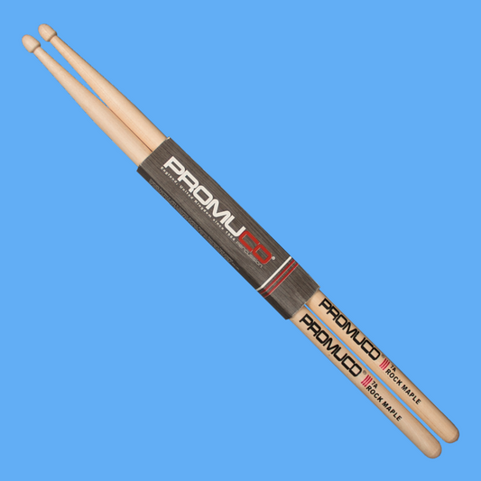 Promuco 18027A Rock Maple 7A Wood Tip Drumsticks