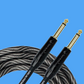 Kirlin IWB201WB 20ft Premium Plus Wave Black & White Instrument Cable (Straight)