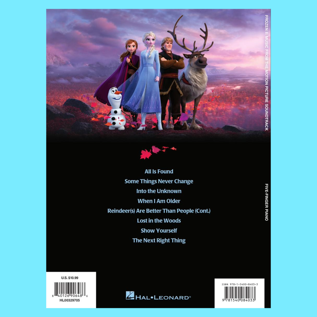 Frozen II - Five Finger Piano Songbook