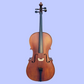 Vivo Elite Cello 4/4 Outfit with Case & Bow