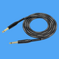 Kirlin IWB201WB 10ft Premium Plus Wave Black & White Guitar/Instrument Cable (Straight)