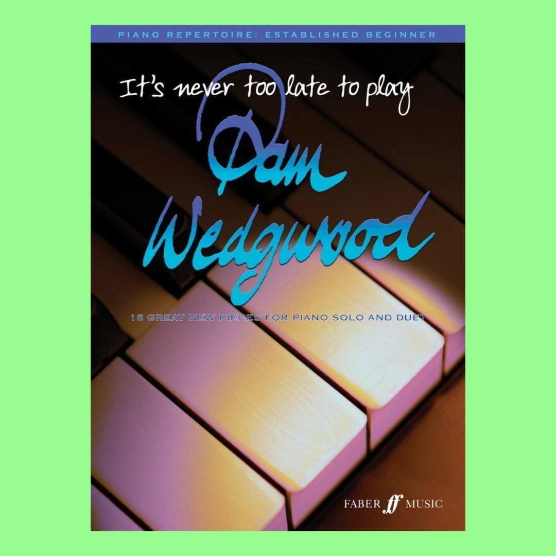 It's Never Too Late To Play Pam Wedgwood Book