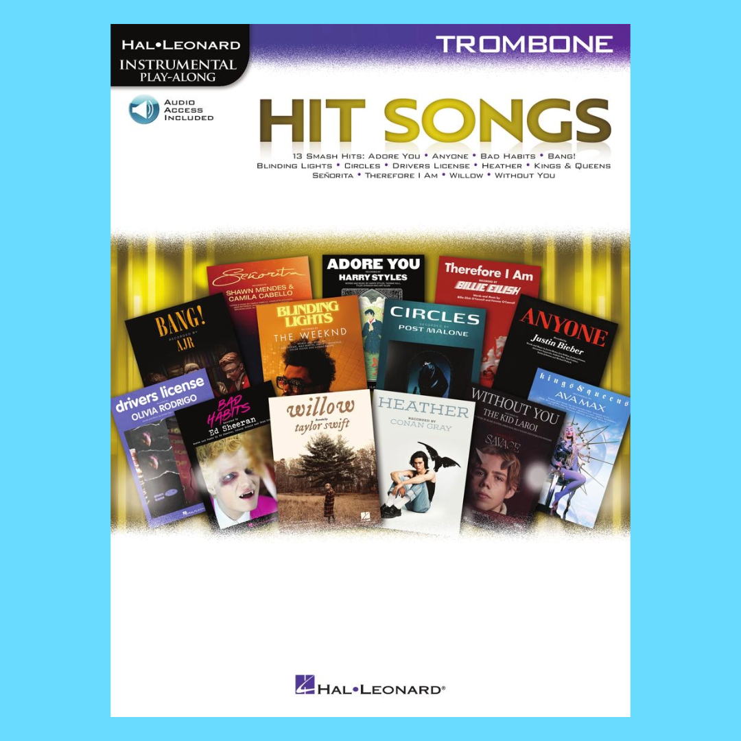 Hit Songs For Trombone Play Along Book/Ola