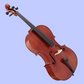 Hidersine Studenti Academy Finetune Student 4/4 Cello with Bag, Bow & Rosin, Strings