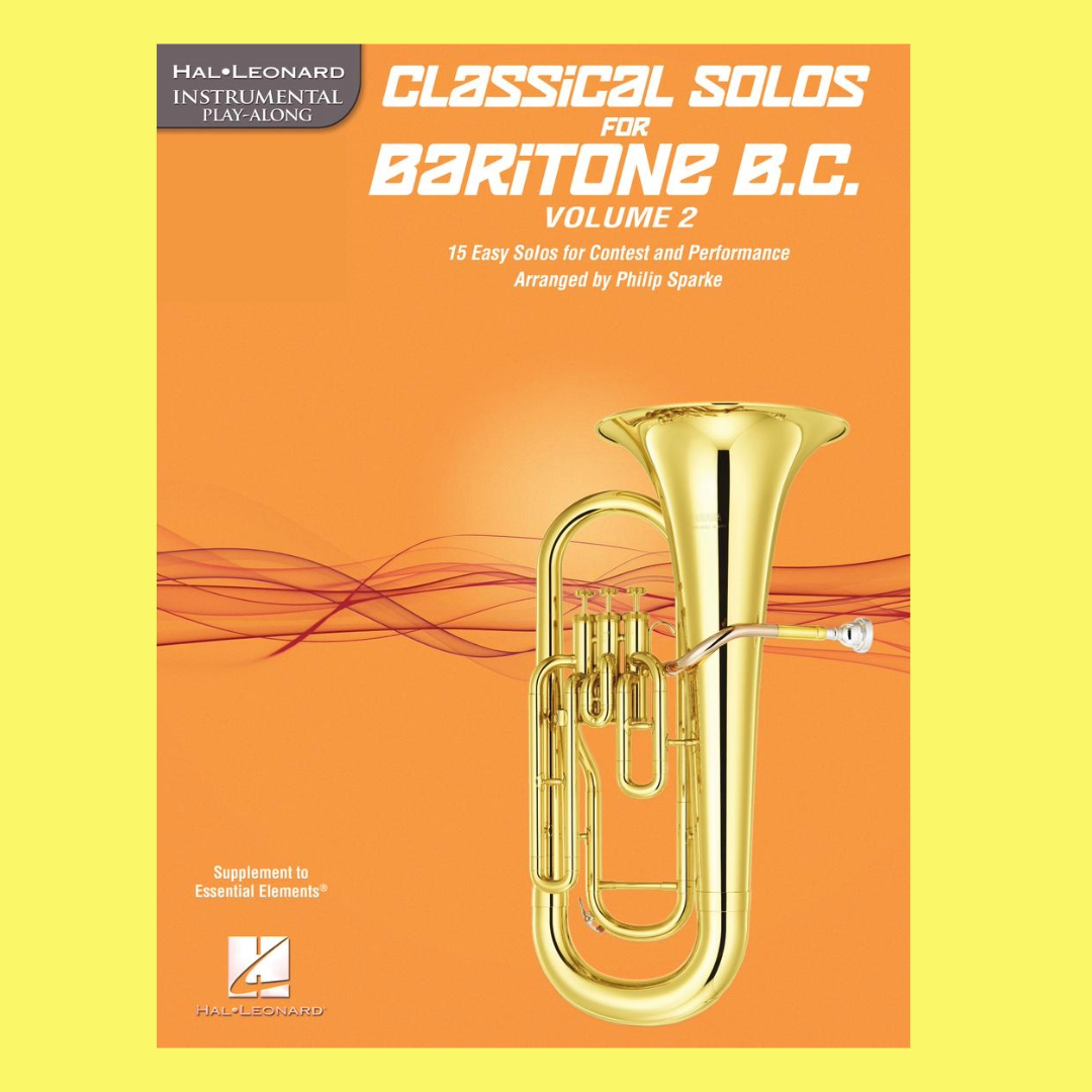 Classical Solos For Baritone B.C Volume 2 Book/Ola