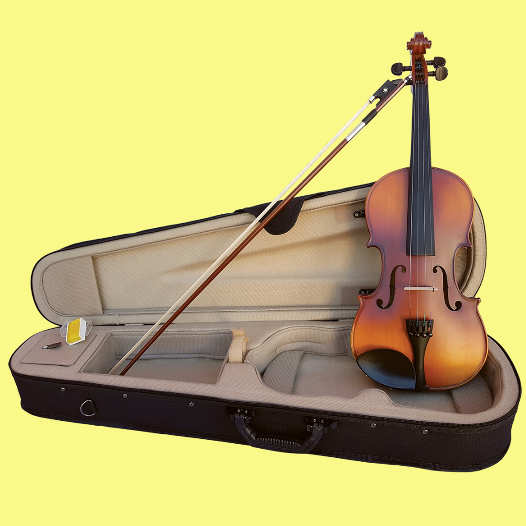 Vivo Neo 1/2 Student Violin Outfit with Bow & Case (Beginner Violin)