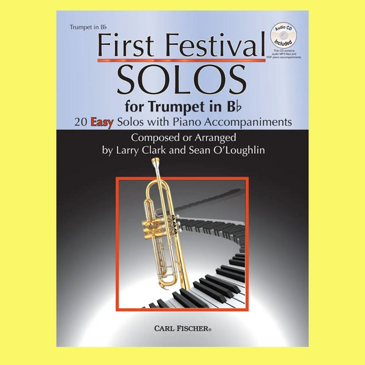 First Festival Solos For Bb Trumpet Book/Cd