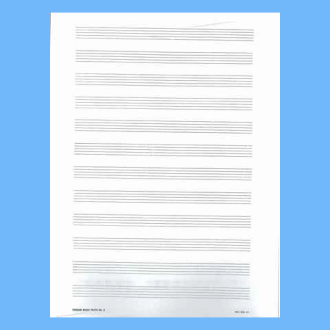 Manuscript Paper - 25 Pack (No 5 12 Stave)