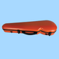 Vivo V203-44OR Polycarbonate Shaped Case to suit 4/4 Violin / 14" Viola - Textured Orange