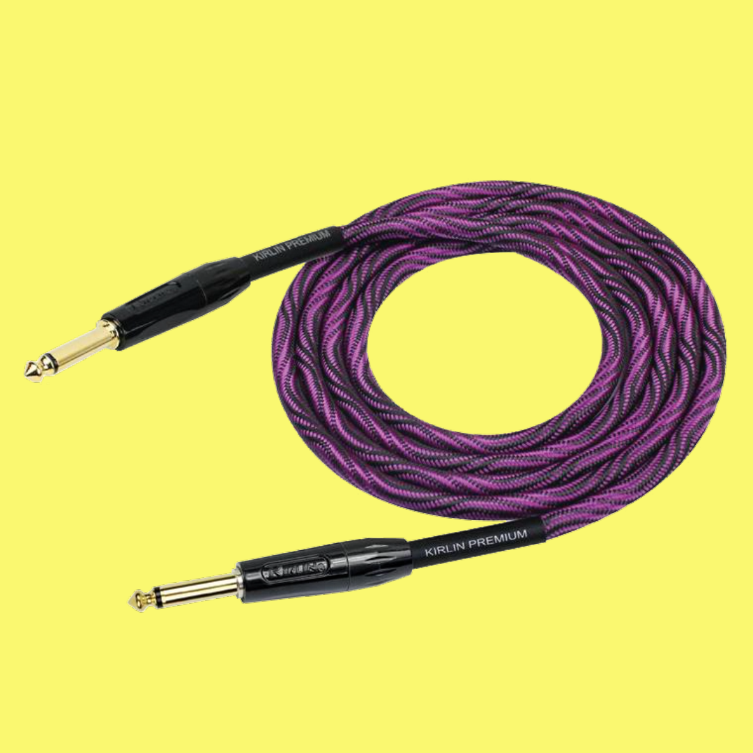 Kirlin IWB201WB 20ft Premium Plus Wave Purple Instrument Cable (20ft)