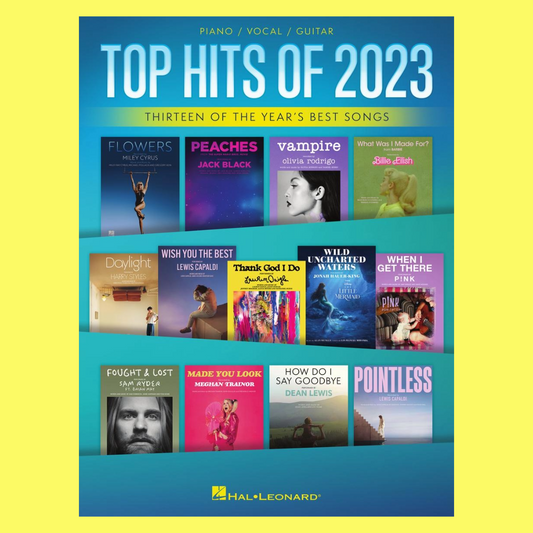 Top Hits of 2023 - Piano, Vocal & Guitar Songbook